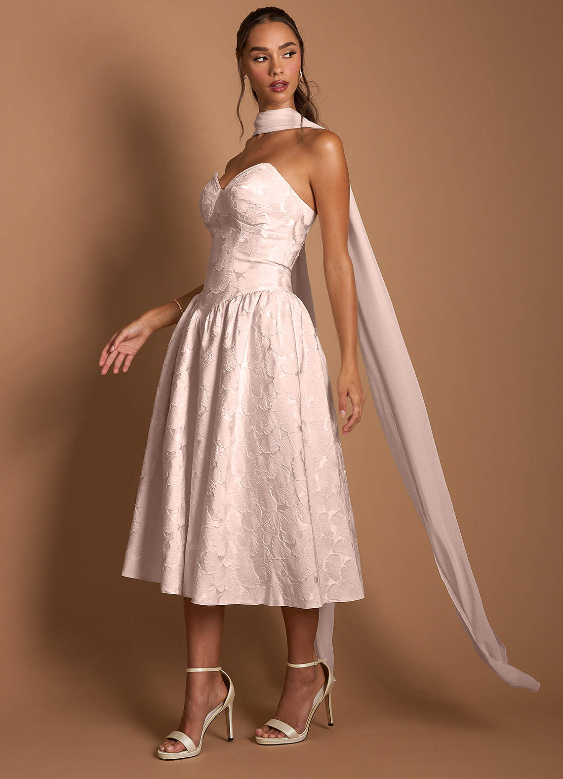 knee length dresses for ladies Petal and Pup Women's Floret Midi Dress main image 1