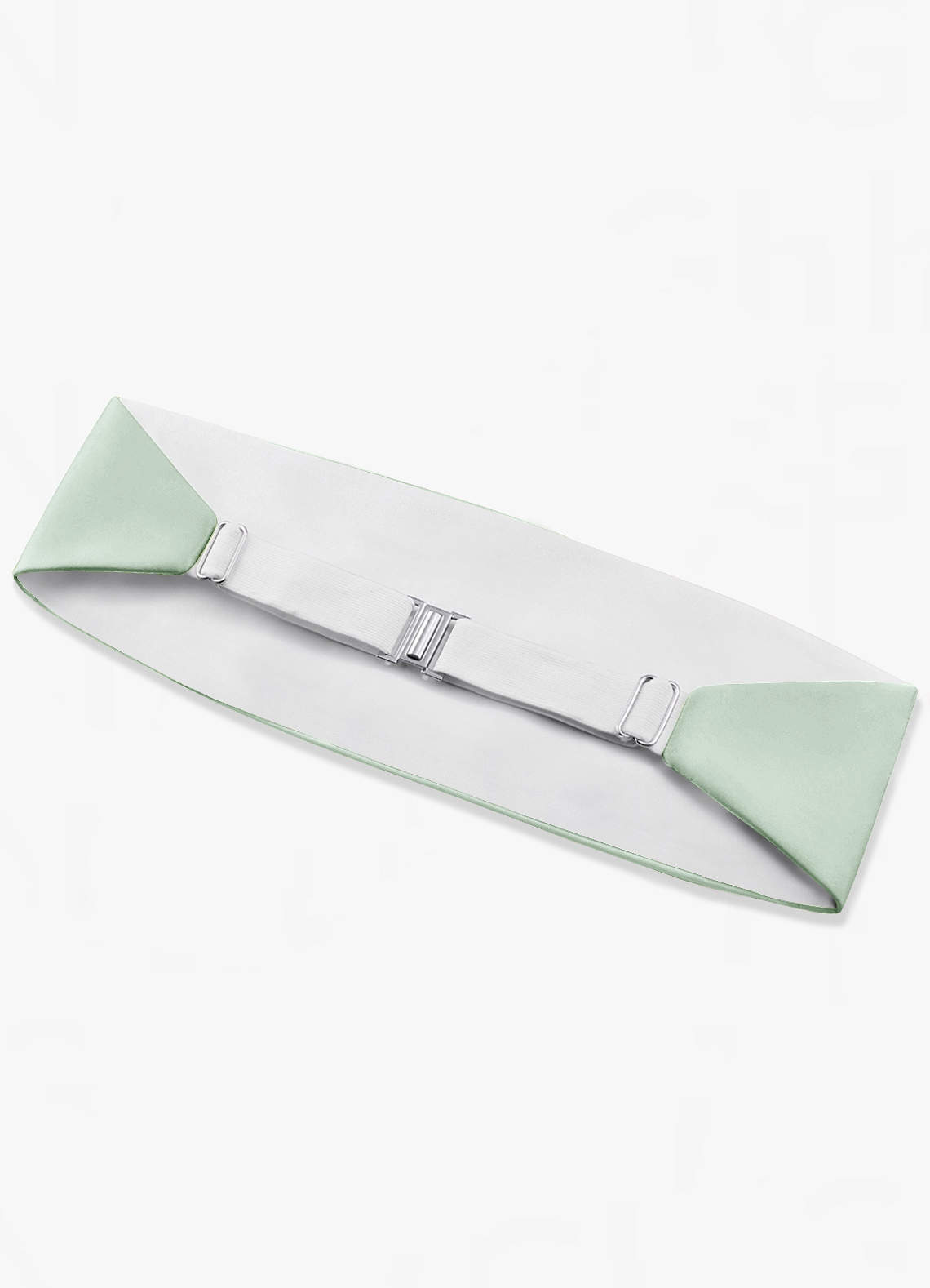 front Classic Matte Satin Cummerbund