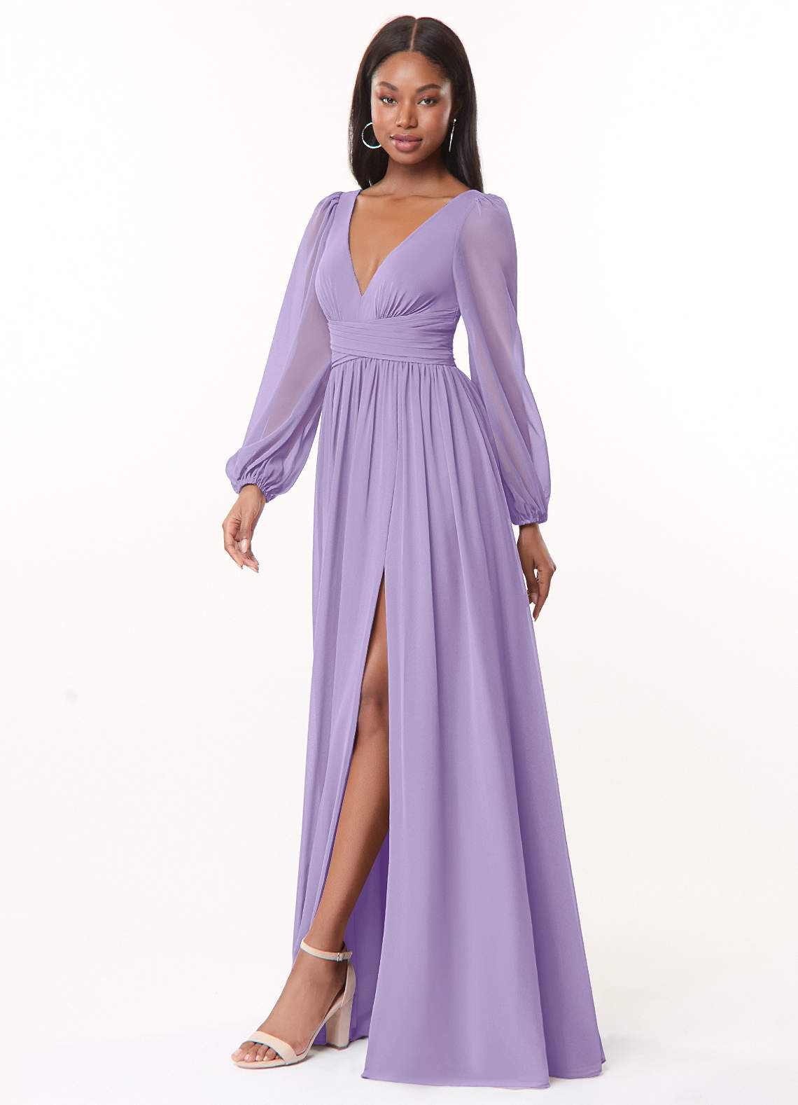 Azazie Norah Lilac Bridesmaid Dresses | Azazie