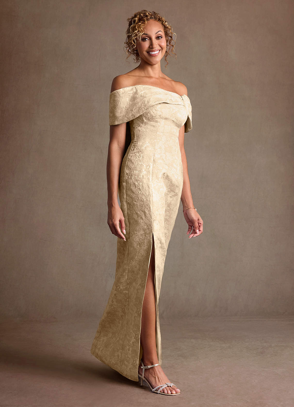 off shoulder dress satin Off the Shoulder Satin Gown 7452 – Sparkly Gowns