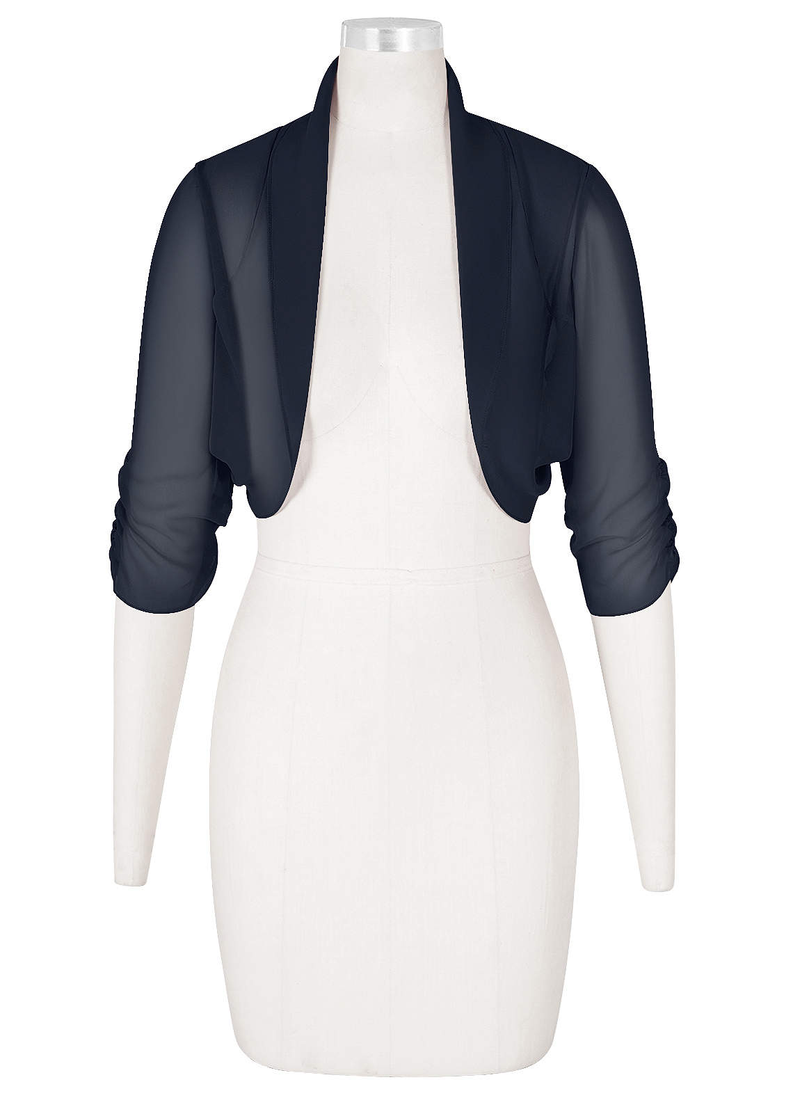 front Azazie Matching Color Hannah Chiffon Wrap