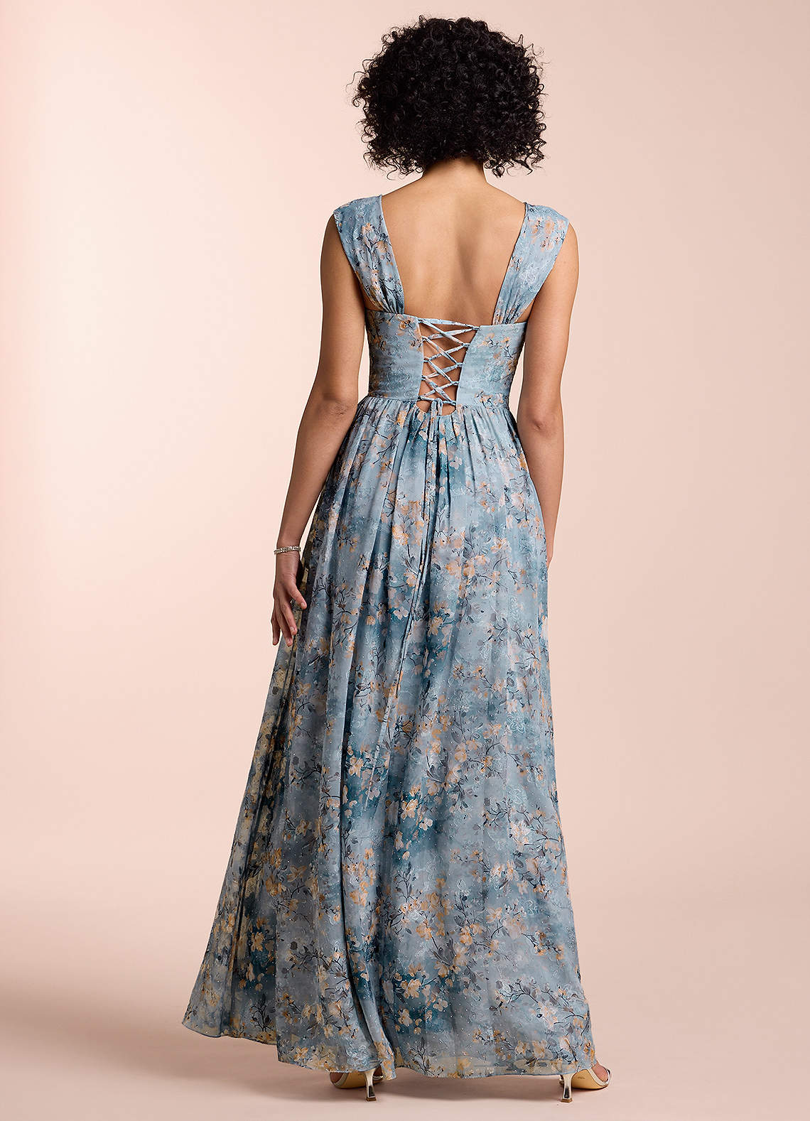 Aleah Powder Blue Maxi mekko image7