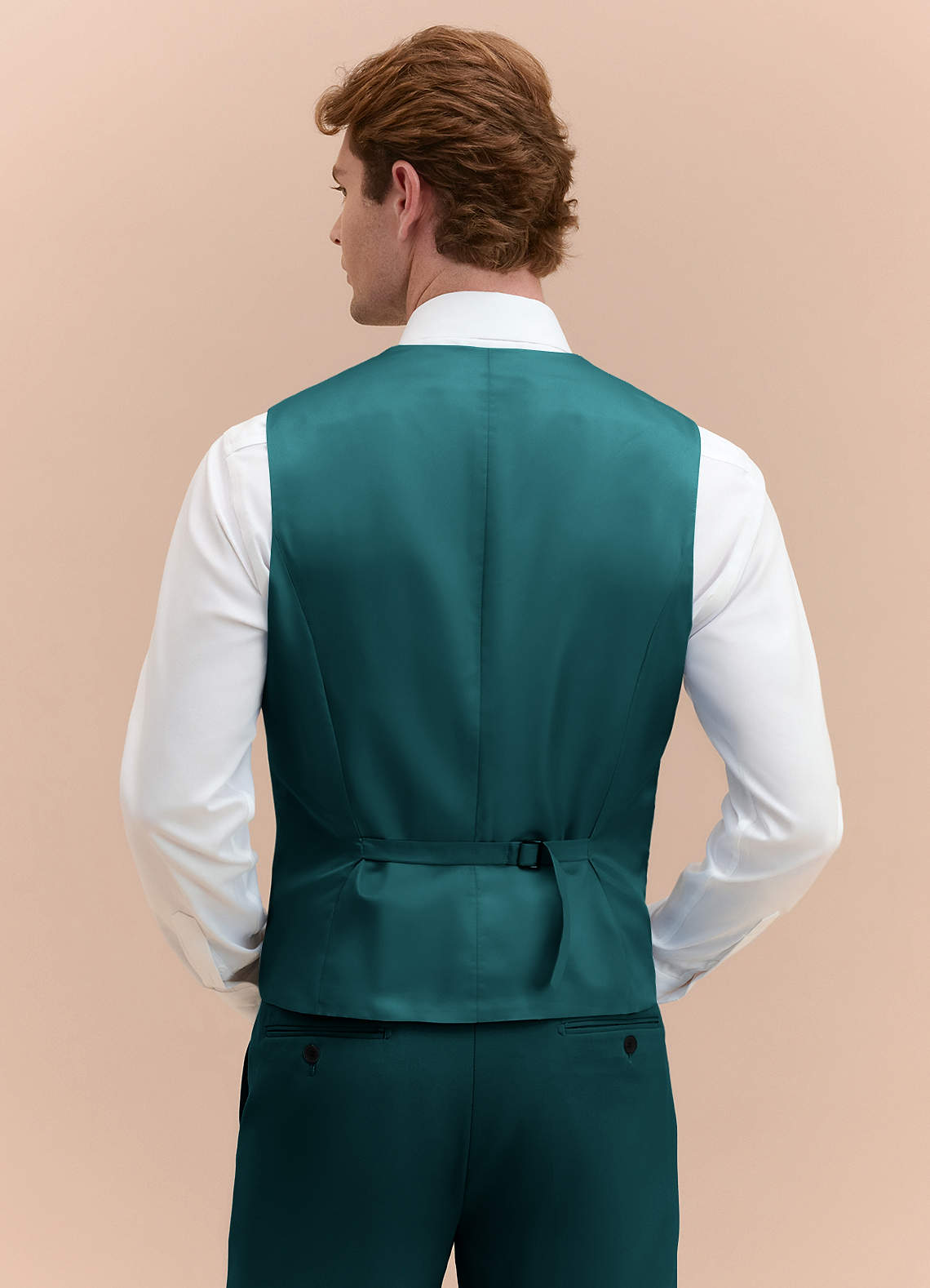 James Pine Structured Stretch Suit Vest | Classic Short Suit Vests