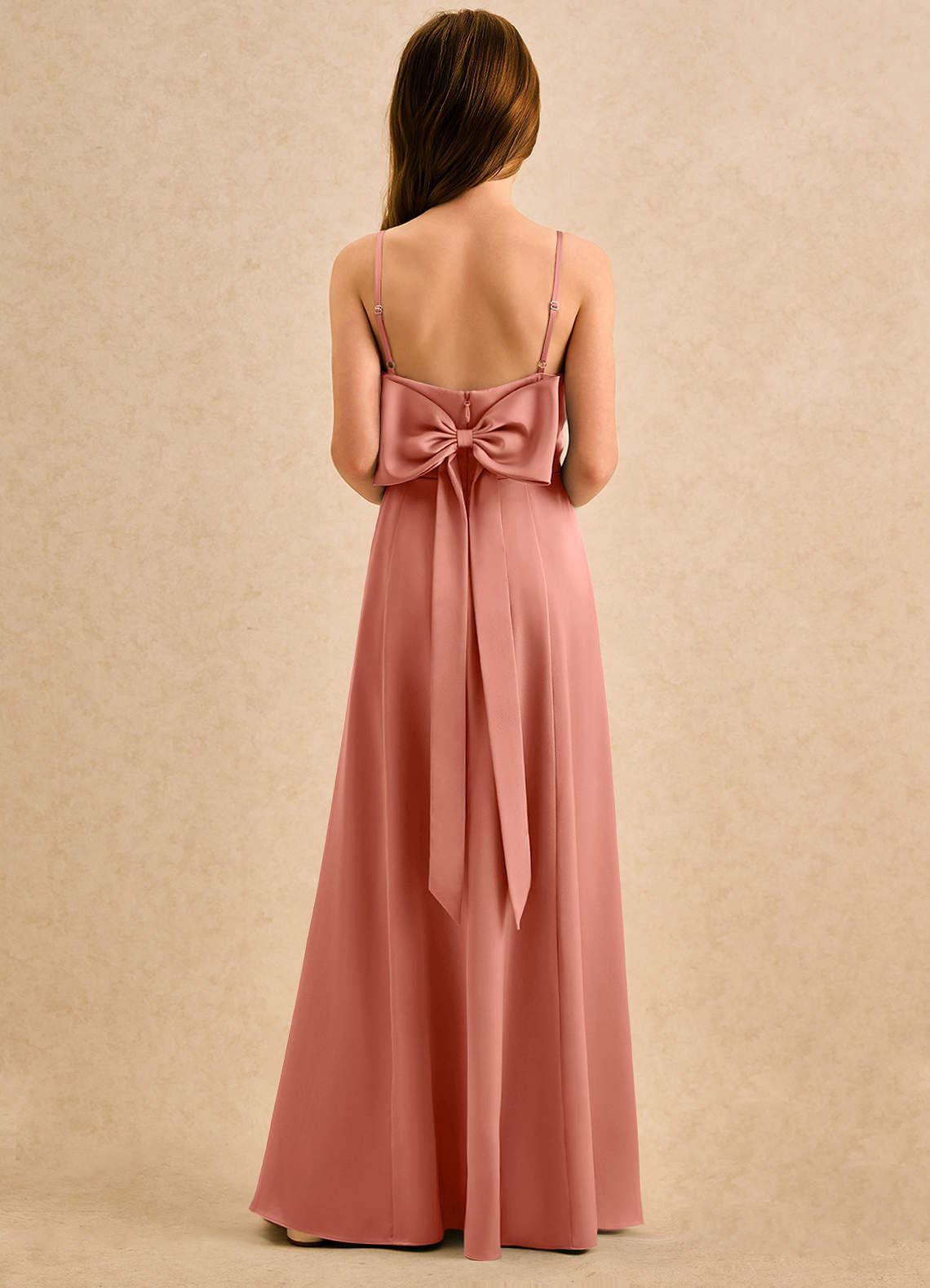 salmon pink formal dresses Long Salmon Pink Dresses Eclipse Formal Gown Salmon Pink Runway Goddess