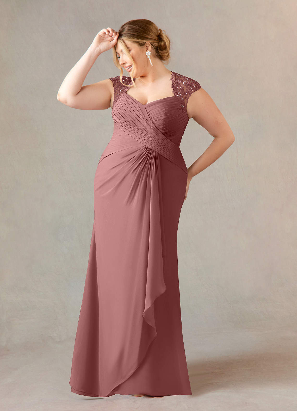 Desert Rose Azazie Birdie Mother of the Bride Dress Mother of the Bride