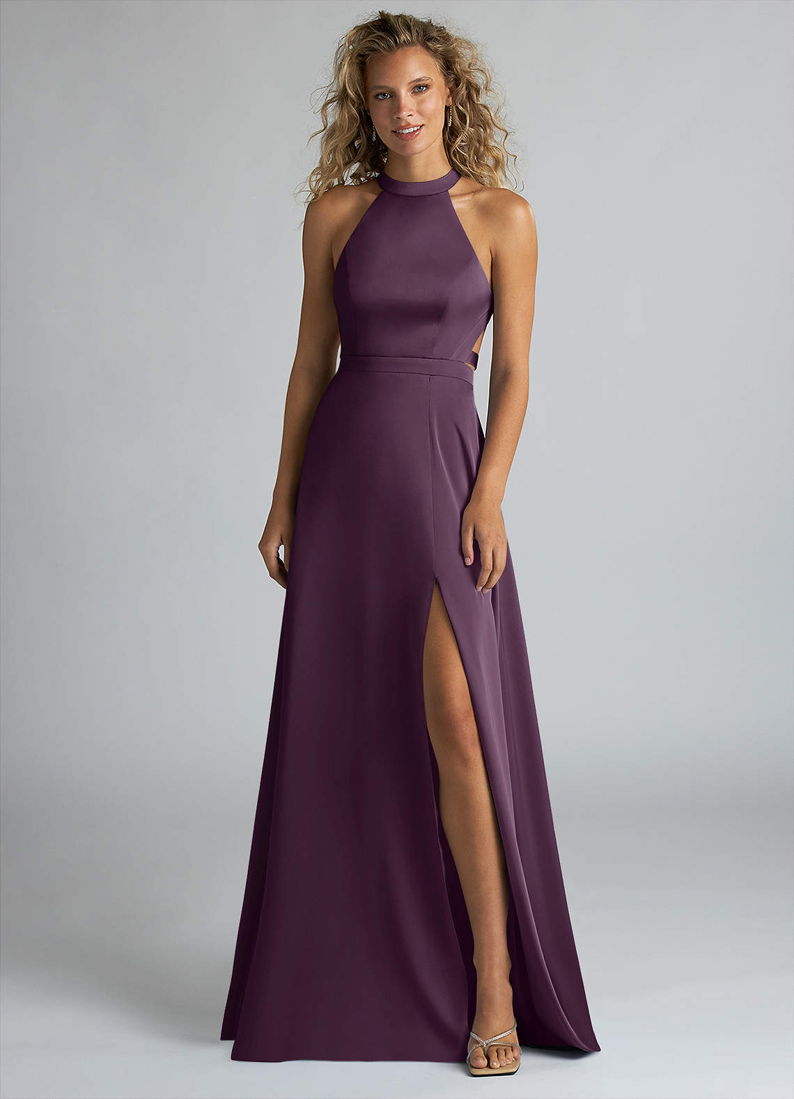 Ciruela Azazie Clarice Vestidos Invitada Boda | Azazie ES, image size:1140x1578