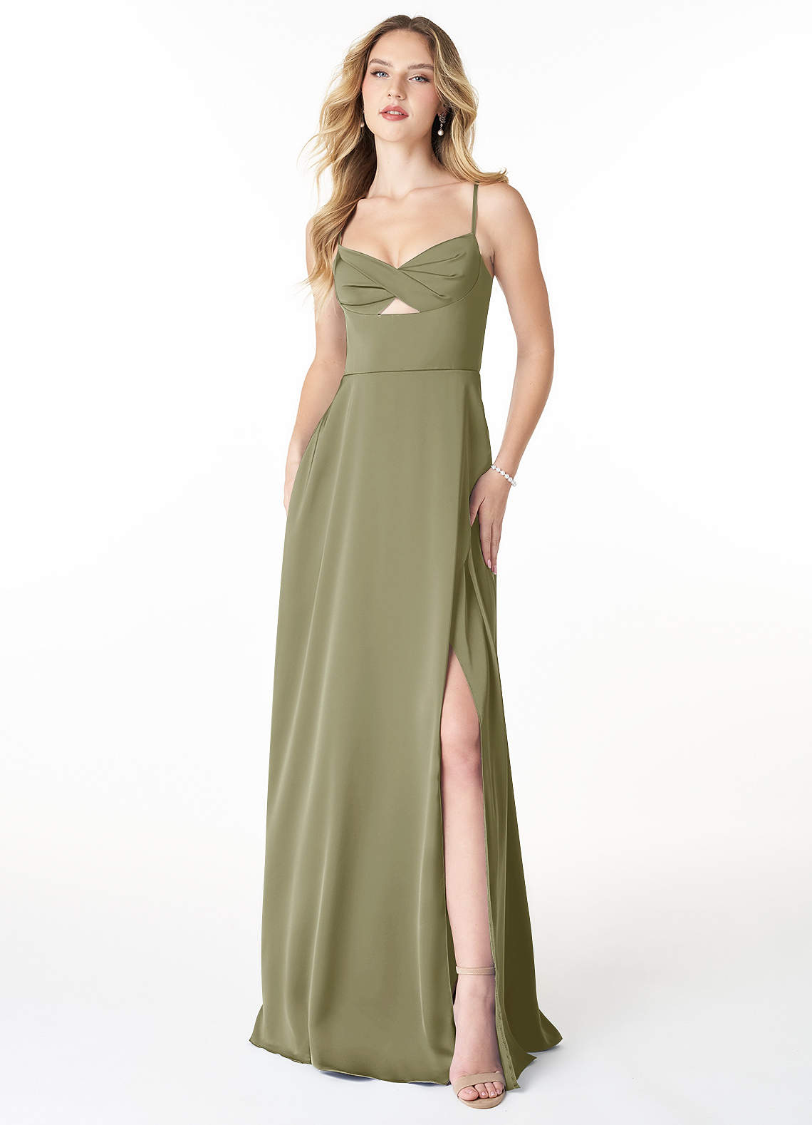 Bridesmaid Dresses Pistachio