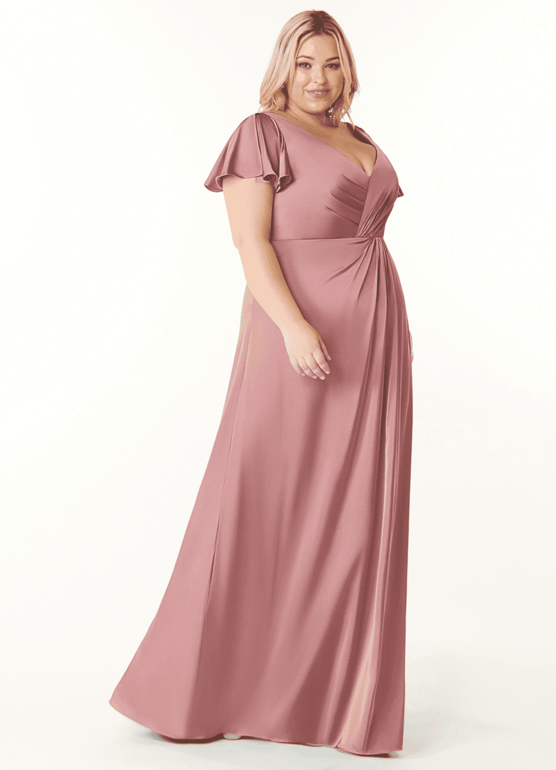 Azazie Soren Dusty Rose Bridesmaid Dresses Azazie CA