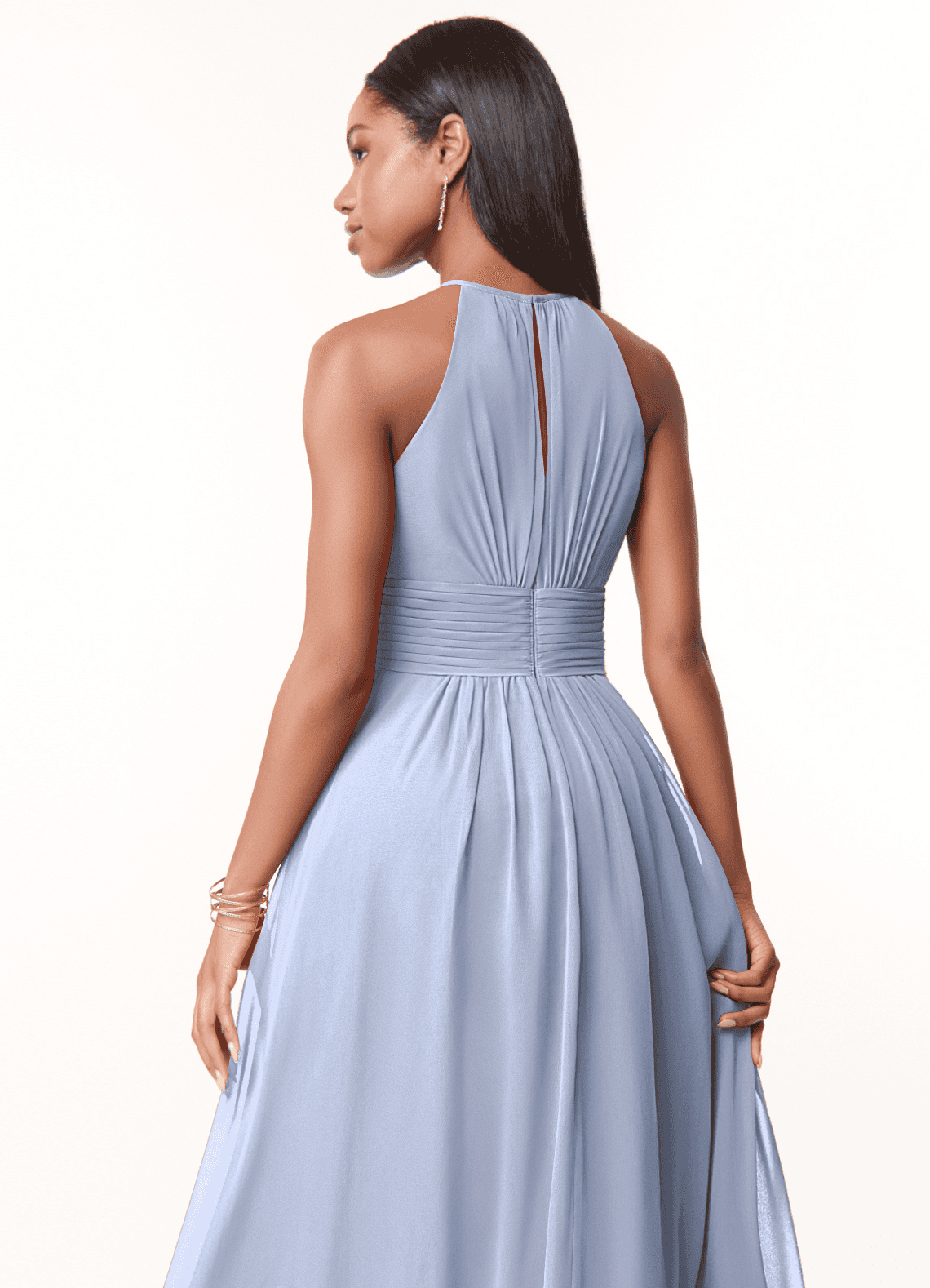 Azazie Bonnie Ice Chiffon Bridesmaid Dresses