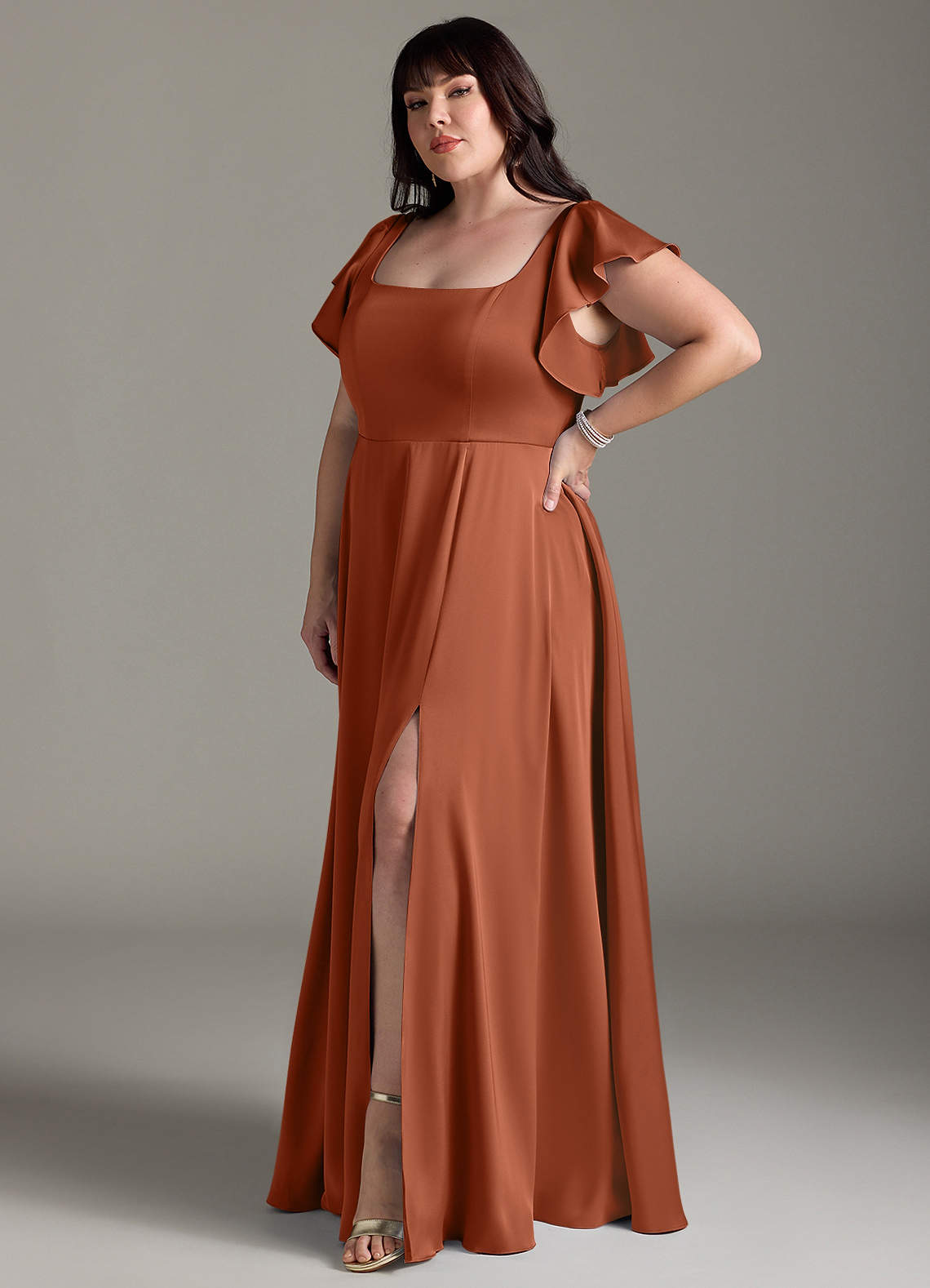 brown slip dress near me Joah 'Mauve' M/L bluebird print gown Bringing a timeless new Z Supply New Light Size:XXL / N18
