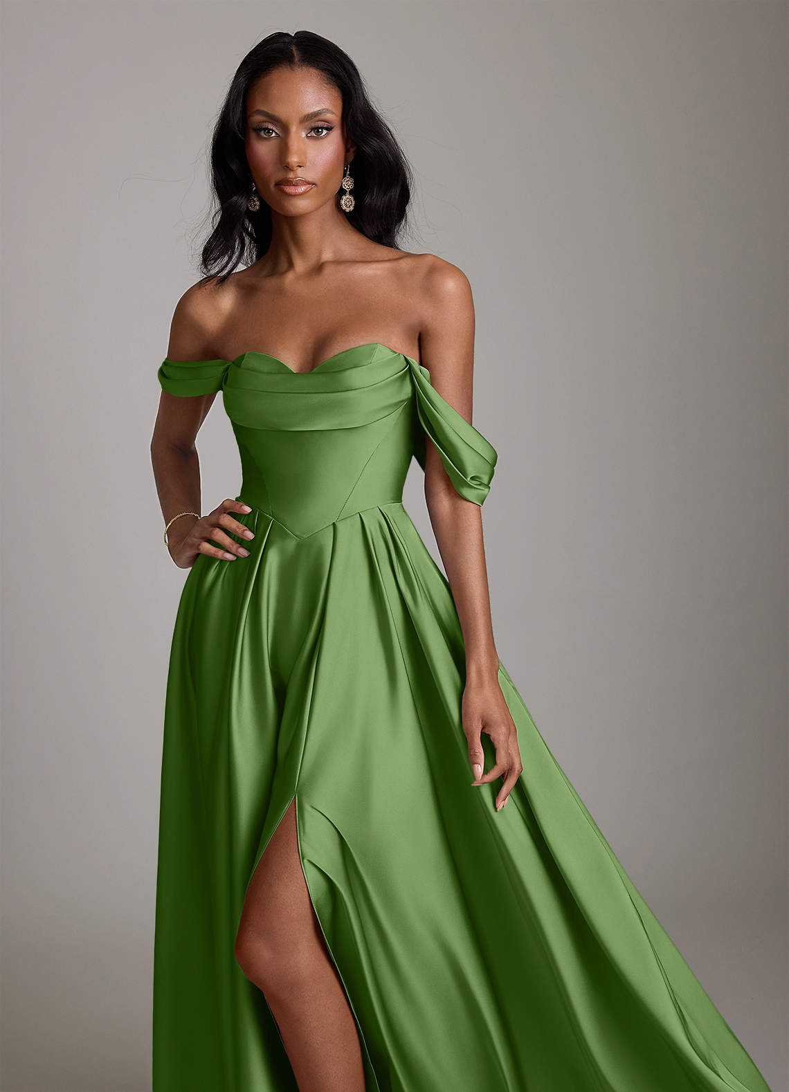 basil green bridesmaid dresses Basil Bridesmaid Dresses