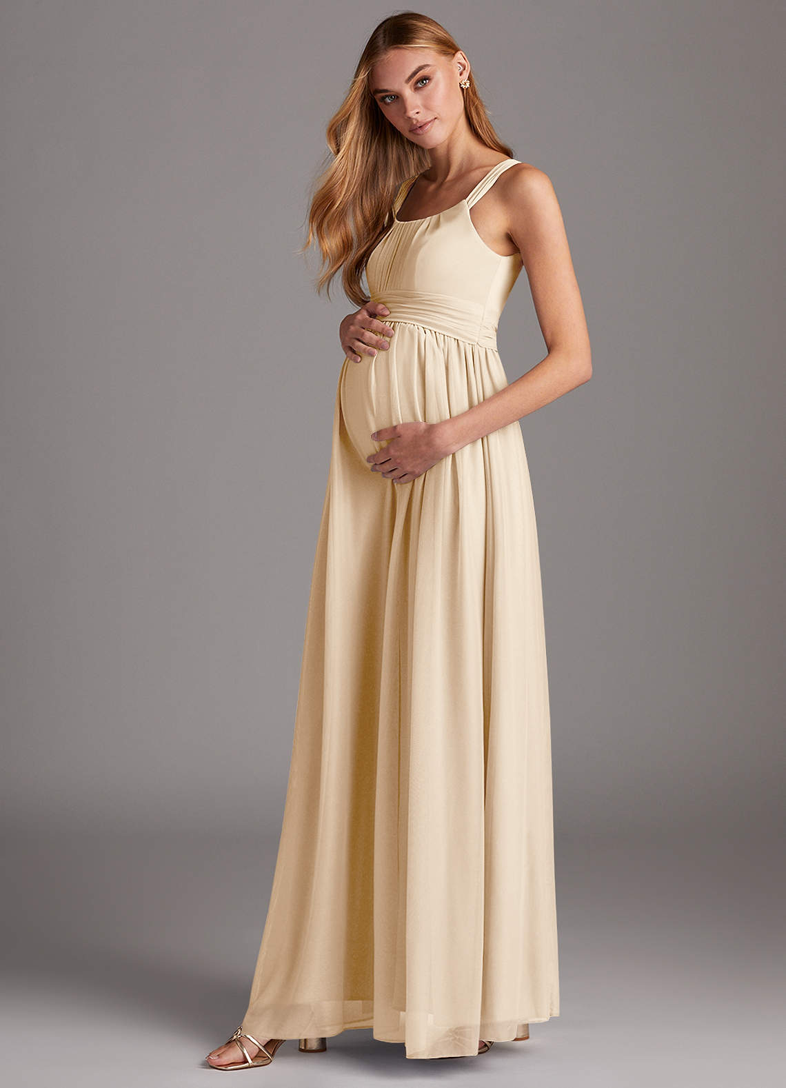 Azazie Melanie Ready to Ship Maternity Bridesmaid Dresses in