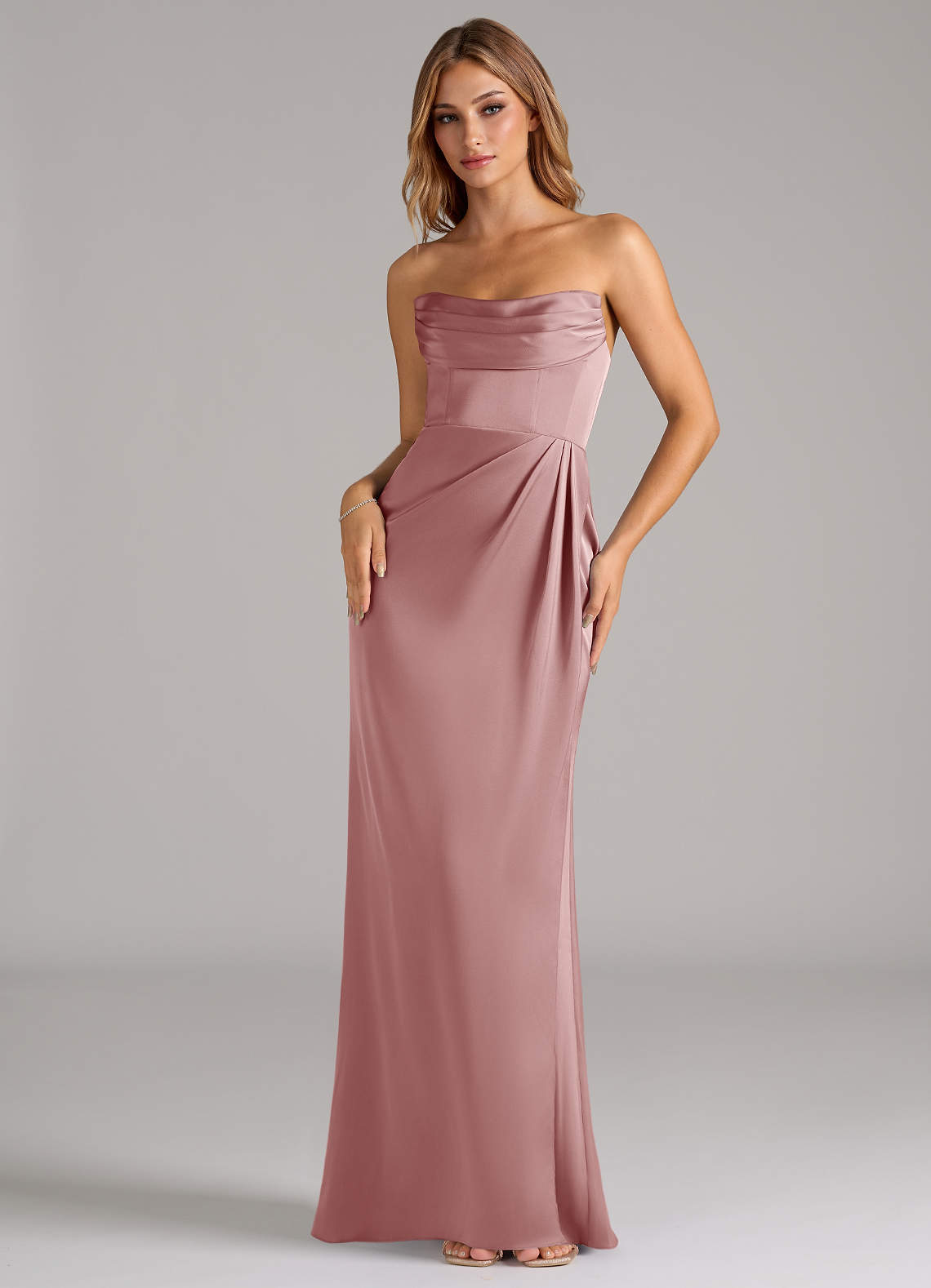 infinity dress dusty pink Dusty Rose Bridesmaid Dresses Convertible – Lisposa main image 0