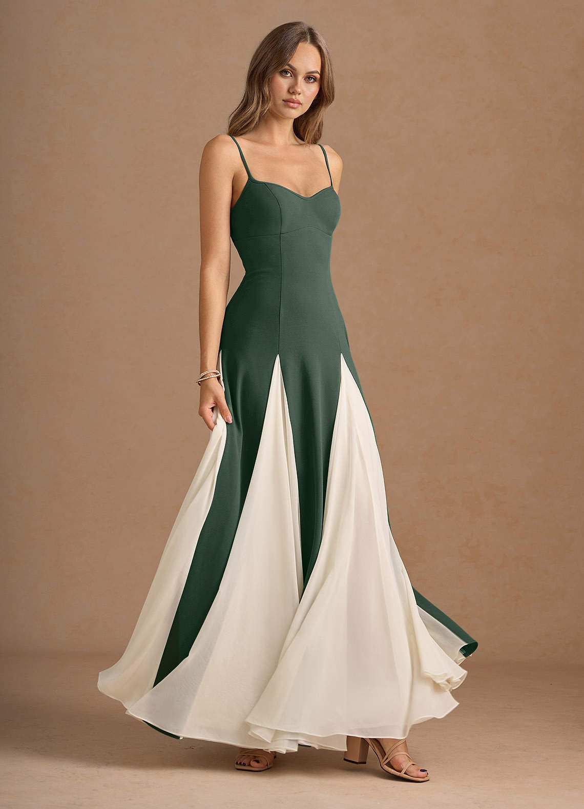 Vestido Eucalipto Largo Jessenia image1