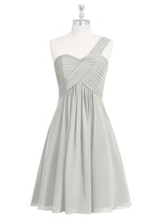Azazie Diana Bridesmaid Dress - Silver | Azazie