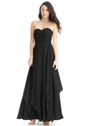 Azazie Jane Bridesmaid Dress - Black | Azazie