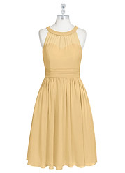 Azazie Ingrid Bridesmaid Dress - Gold | Azazie