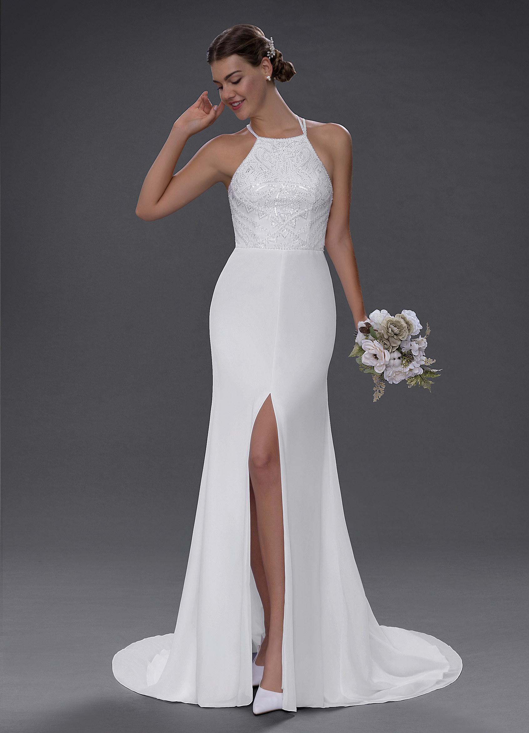 Azazie Isadora Bg Ready To Ship Wedding Dress Azazie