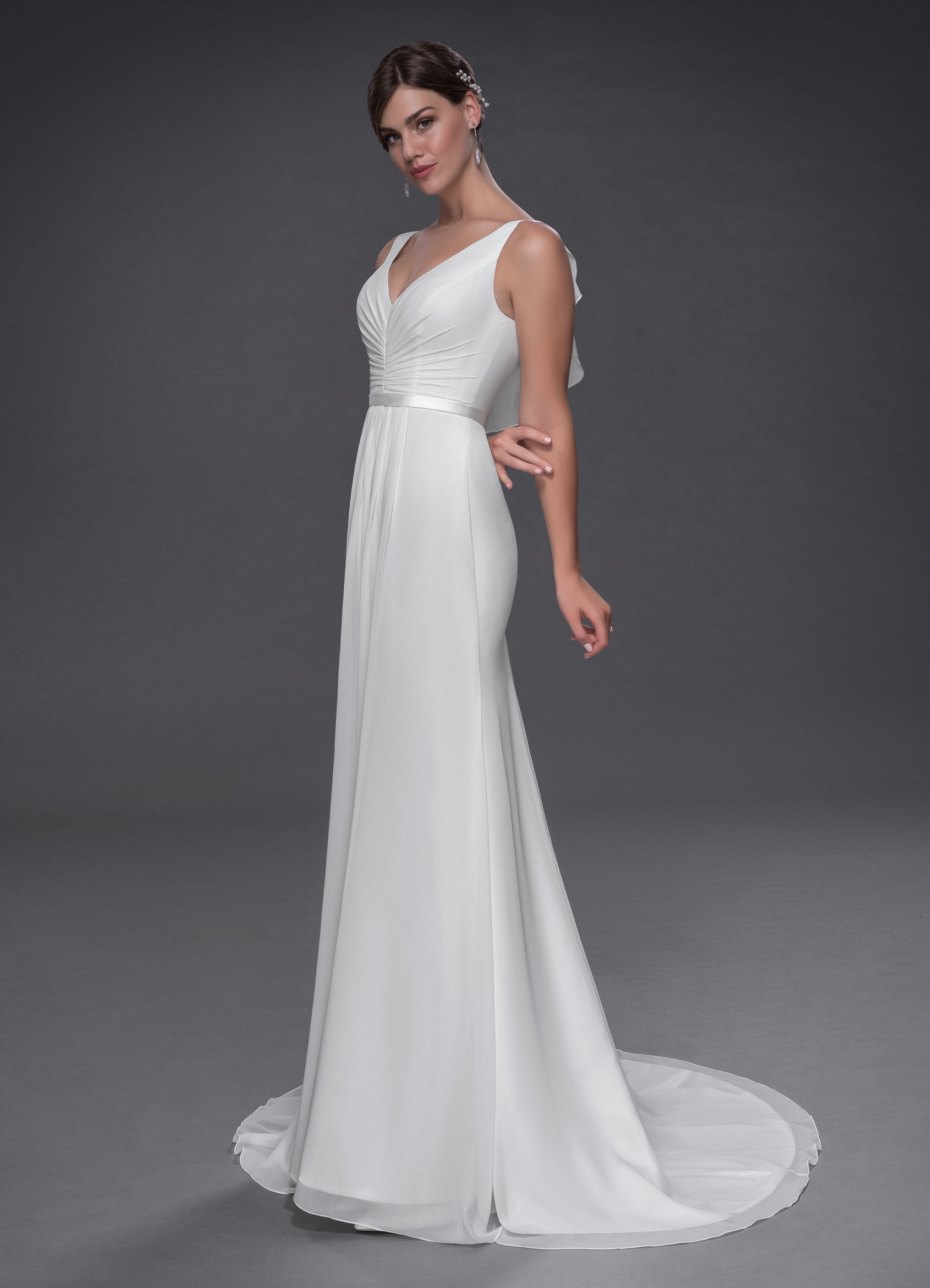 Azazie Kathleen BG Wedding Dress - Ivory | Azazie