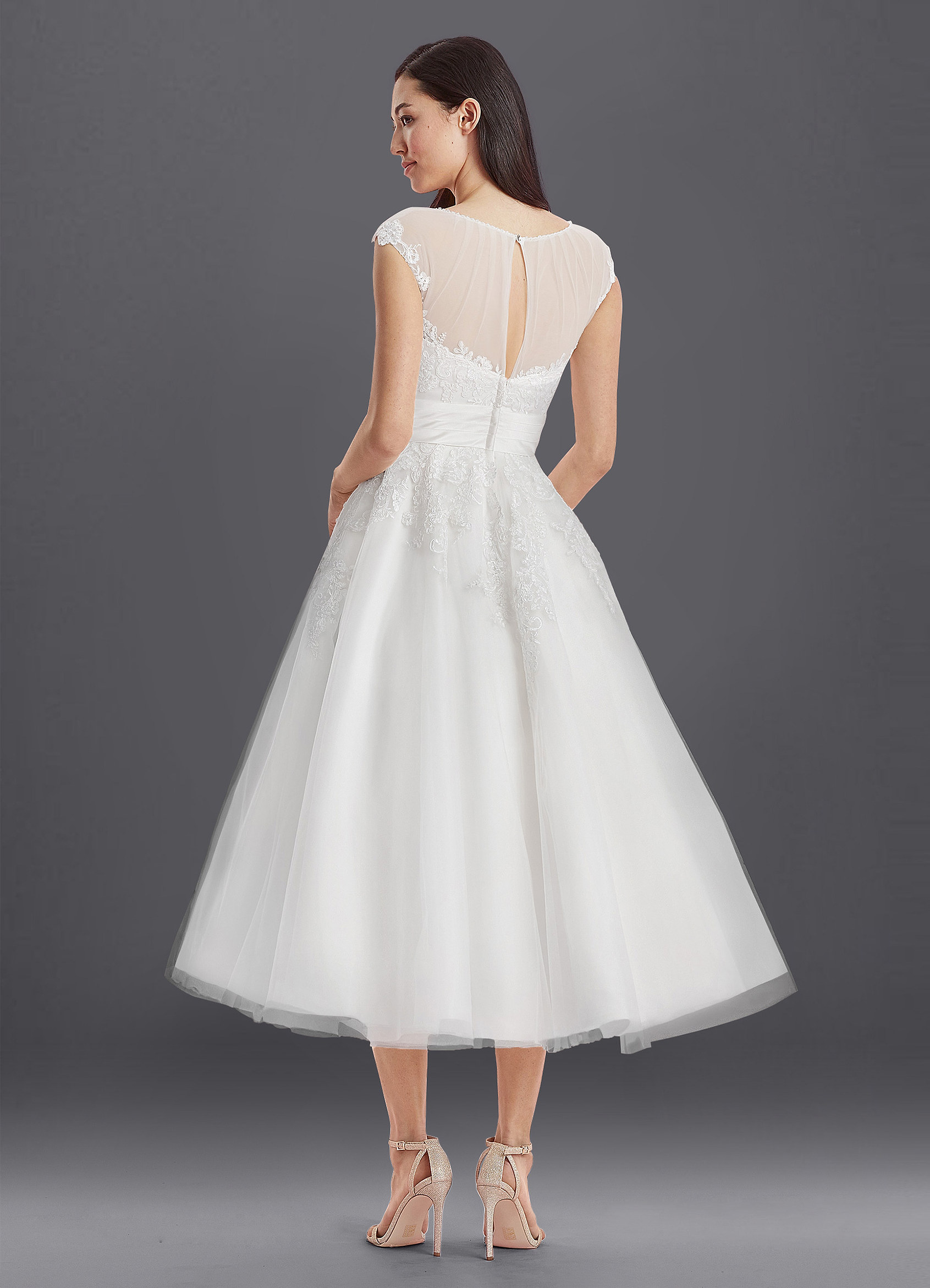 Azazie Judy BG Wedding Dress - Ivory | Azazie