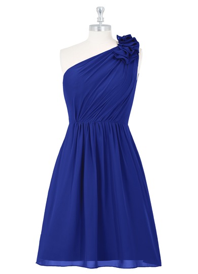 Azazie Sabrina Bridesmaid Dress - Royal Blue | Azazie