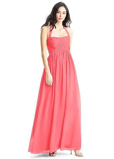 Azazie Francesca Bridesmaid Dress - Watermelon | Azazie