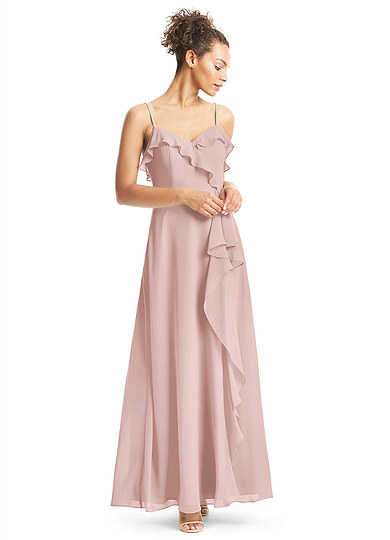  Azazie  Kendra Bridesmaid  Dress  Dusty  Rose  Azazie 