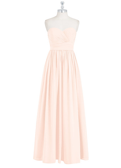 azazie pearl pink