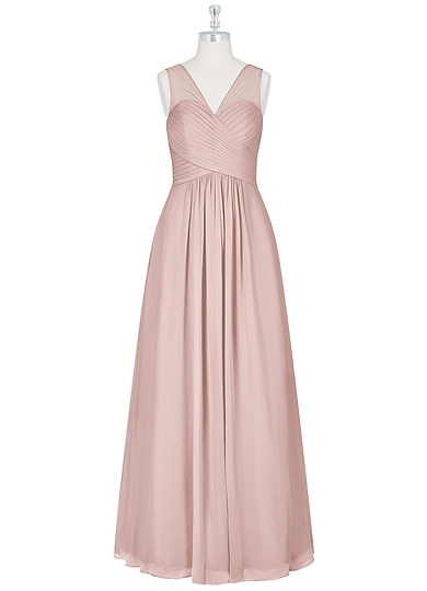 Azazie Alicia Bridesmaid Dress - Dusty Rose | Azazie