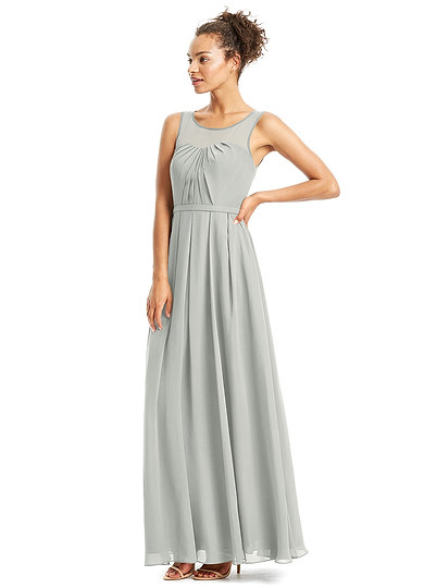 Azazie Ambrosia Bridesmaid Dress - Silver | Azazie