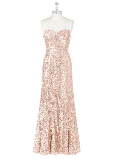 azazie pearl pink