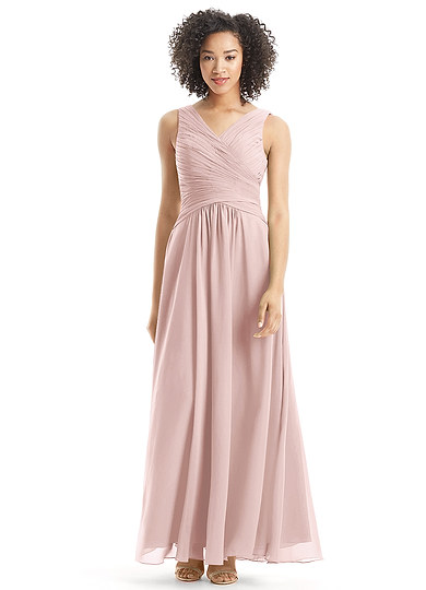 Azazie Amelia Bridesmaid  Dress  Dusty  Rose  Azazie