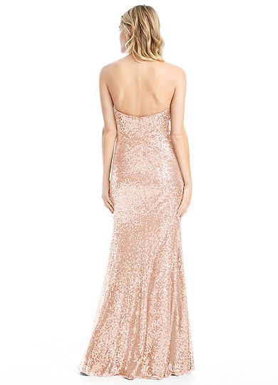 azazie pearl pink
