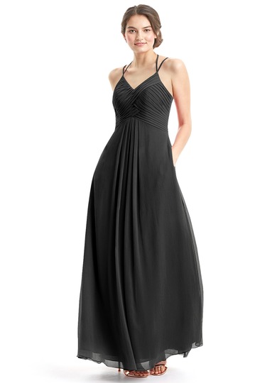 Azazie Eden Bridesmaid Dress - Black | Azazie