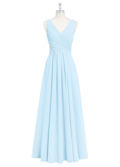 Azazie Flora Bridesmaid Dress - Sky Blue | Azazie