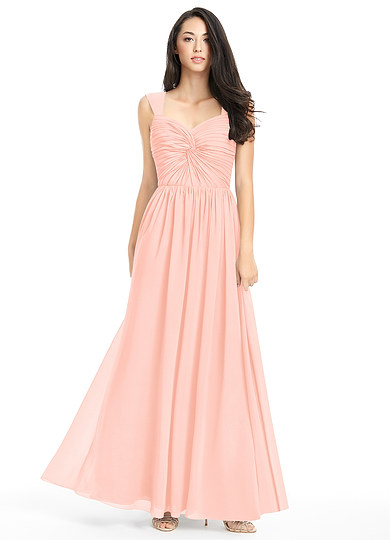  Azazie  Amya Bridesmaid  Dress  Coral  Azazie 