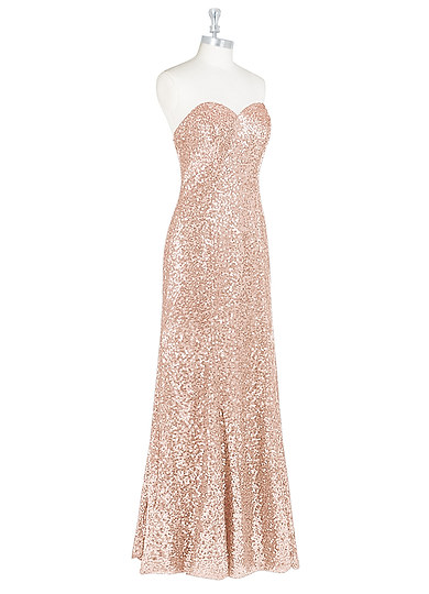 azazie pearl pink