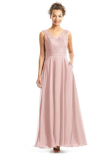  Azazie  Eileen Bridesmaid  Dress  Dusty  Rose  Azazie 