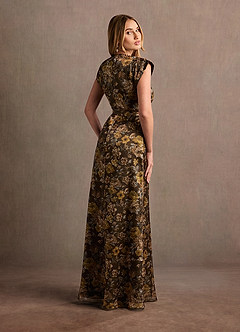 Kellie Mocha Wrap Maxi Dress image10