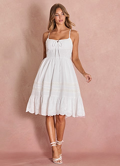 Vestido Blanco Midi Shelly image1