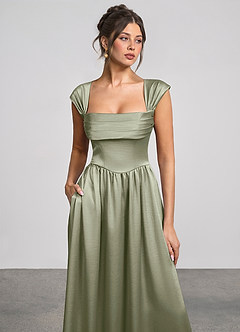 Kleid Odette Staubiger Salbei image7