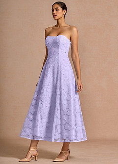 Aiselle Lilac Maxi Dress image4