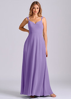 Azazie Beatrice Final Sale Tahiti A-Line Sweetheart Neckline Chiffon Dress image3