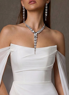 front Crystal Rhinestone Jewelry Set