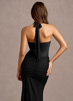 Maxi jurk Cassia Zwart image6