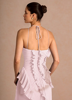 vestido Maxi Pó Rosa Hatsu image6