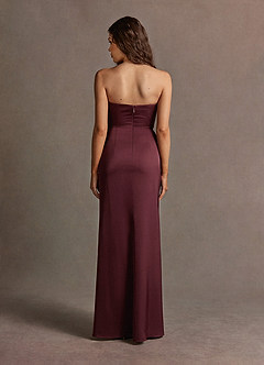 Kory Wine Bow Gown image5