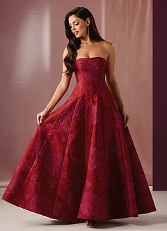 Mimmy Red Hot Pink Gown | Azazie