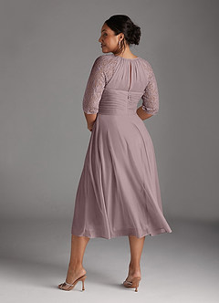 Azazie Gracelyn Kleider für die Brautmutter A-Linie Spitze Kleid Dämmerung image2