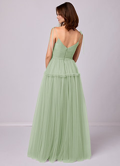 Barbie ♥ Azazie Final Sale Blue Jay A-Line Tulle Dress image6